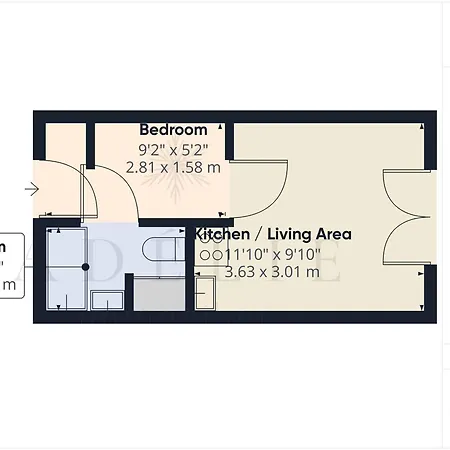 Appartement 2/4 Pers, Centre-station, Balcon Sud, Proche Des Pistes, Parking Inclus